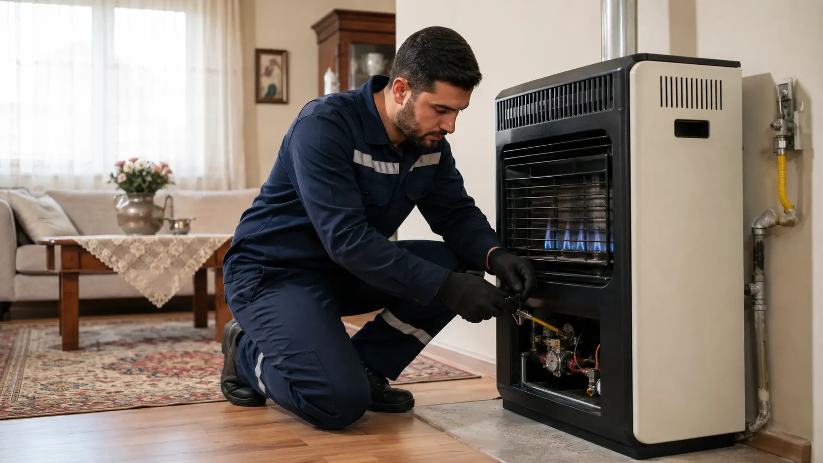 Kağıthane doğalgaz sobası servisi